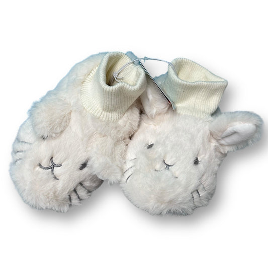 NEW! Cat & Jack Toddler Girl Size 5/6 White Bunny Slippers