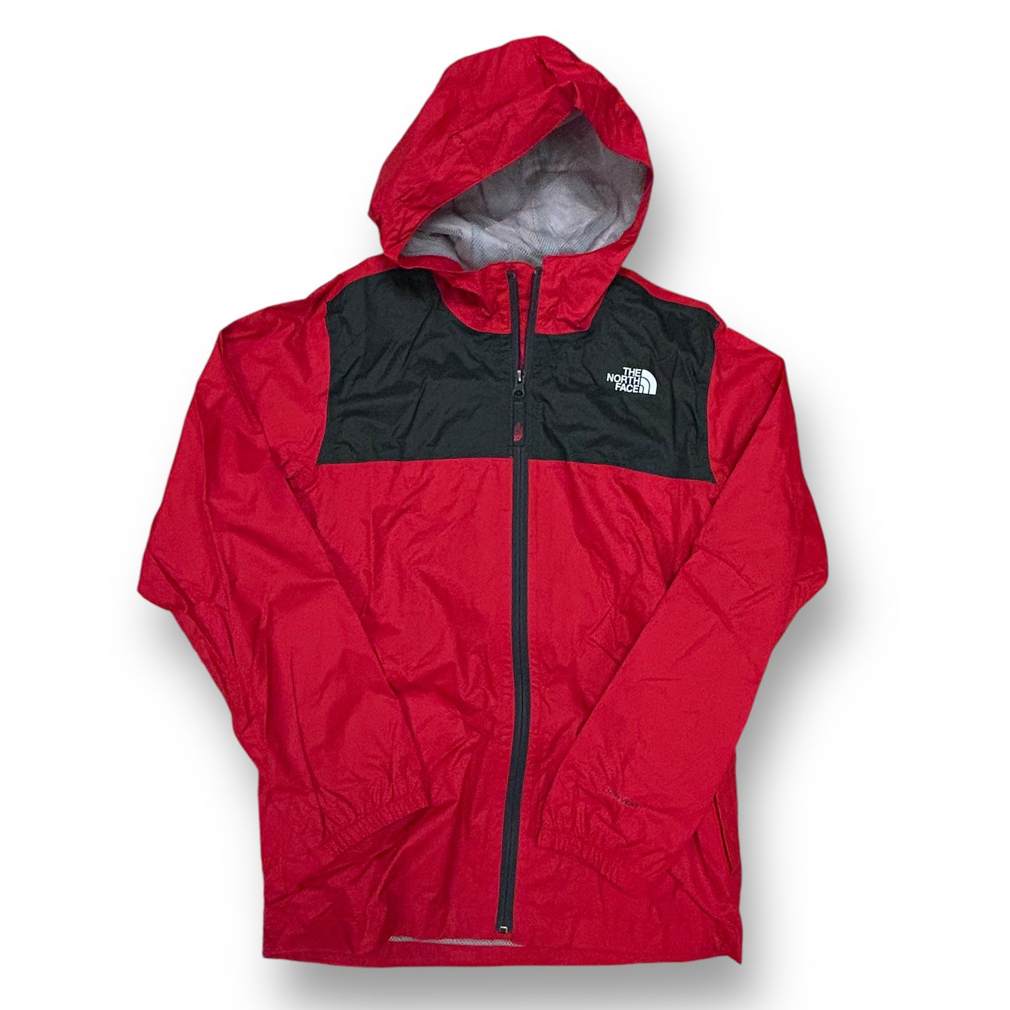 Boys North Face Size 14/16 YLG Red & Gray Athletic Lightweight Jacket