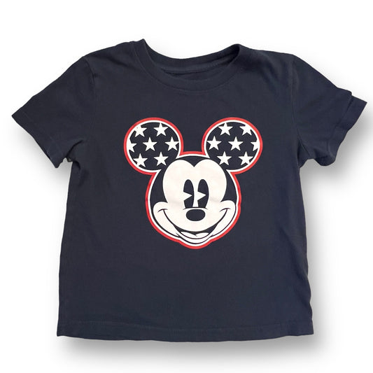 Boys Disney Jumping Beans Size 5/6 Navy 4th of July Mickey Mouse Tee