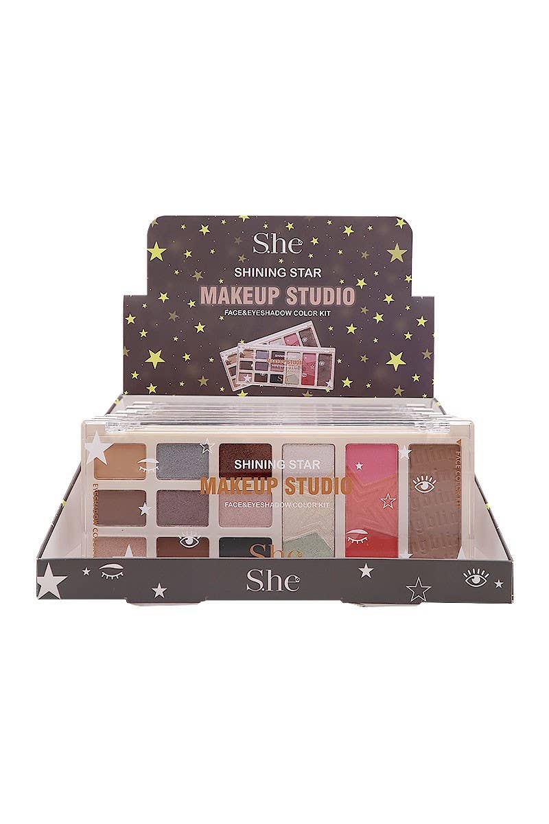 NEW! Shining Star Makeup Studio Face & Eyeshadow Color Kit