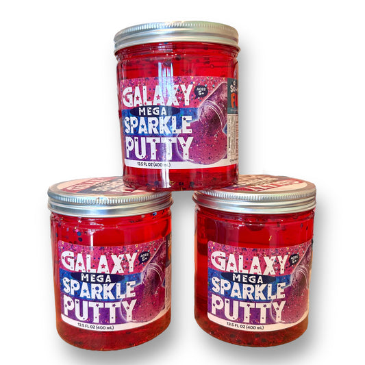 NEW! Pink Galaxy Putty Jar