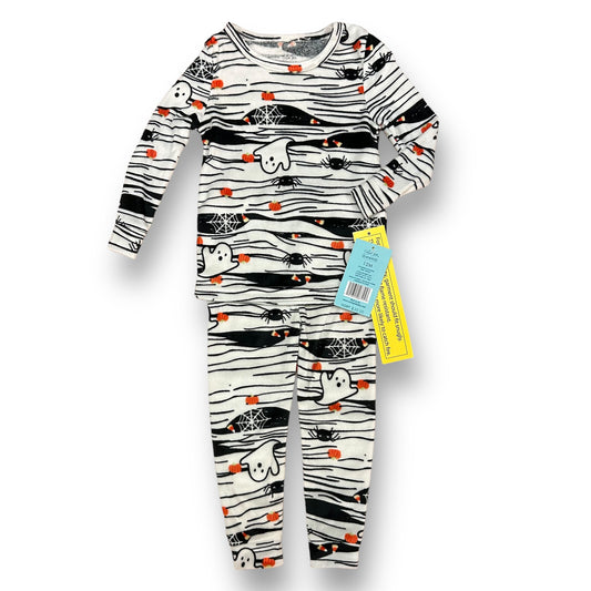 NEW! Boys Cutie Pie Size 12 Months B&W Halloween 2-Pc Pajamas