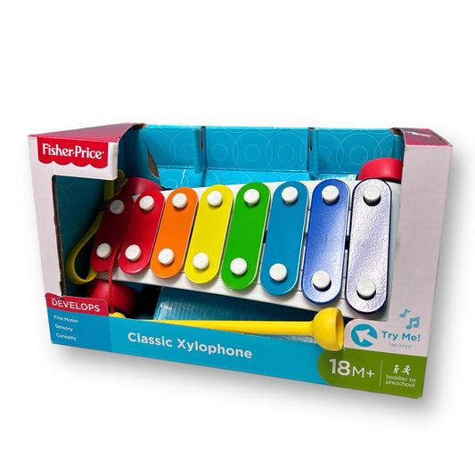 NEW! Fisher-Price Fine Motor Classic Xylophone Toddler Toy