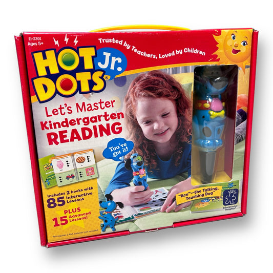 Educational Insights Hot Dots Jr. Let's Master Kindergarten Reading