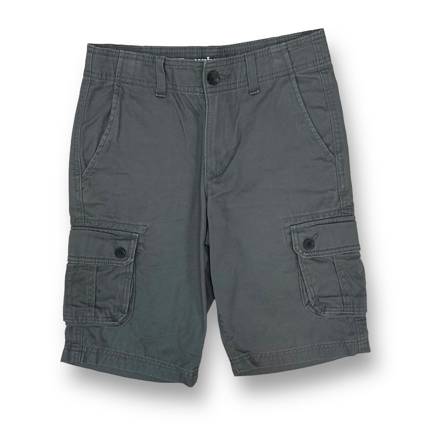 Urban Pipeline Boys Size 12 Youth Gray Khaki Cargo Shorts