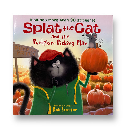 Splat the Cat and the Pumpkin Picking Plan Paperback Book