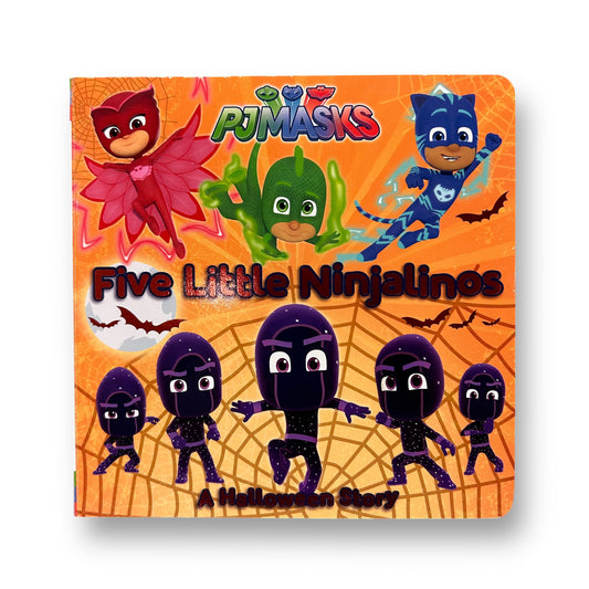 PJ Masks Five Little Ninjalinos Halloween Story Board Book