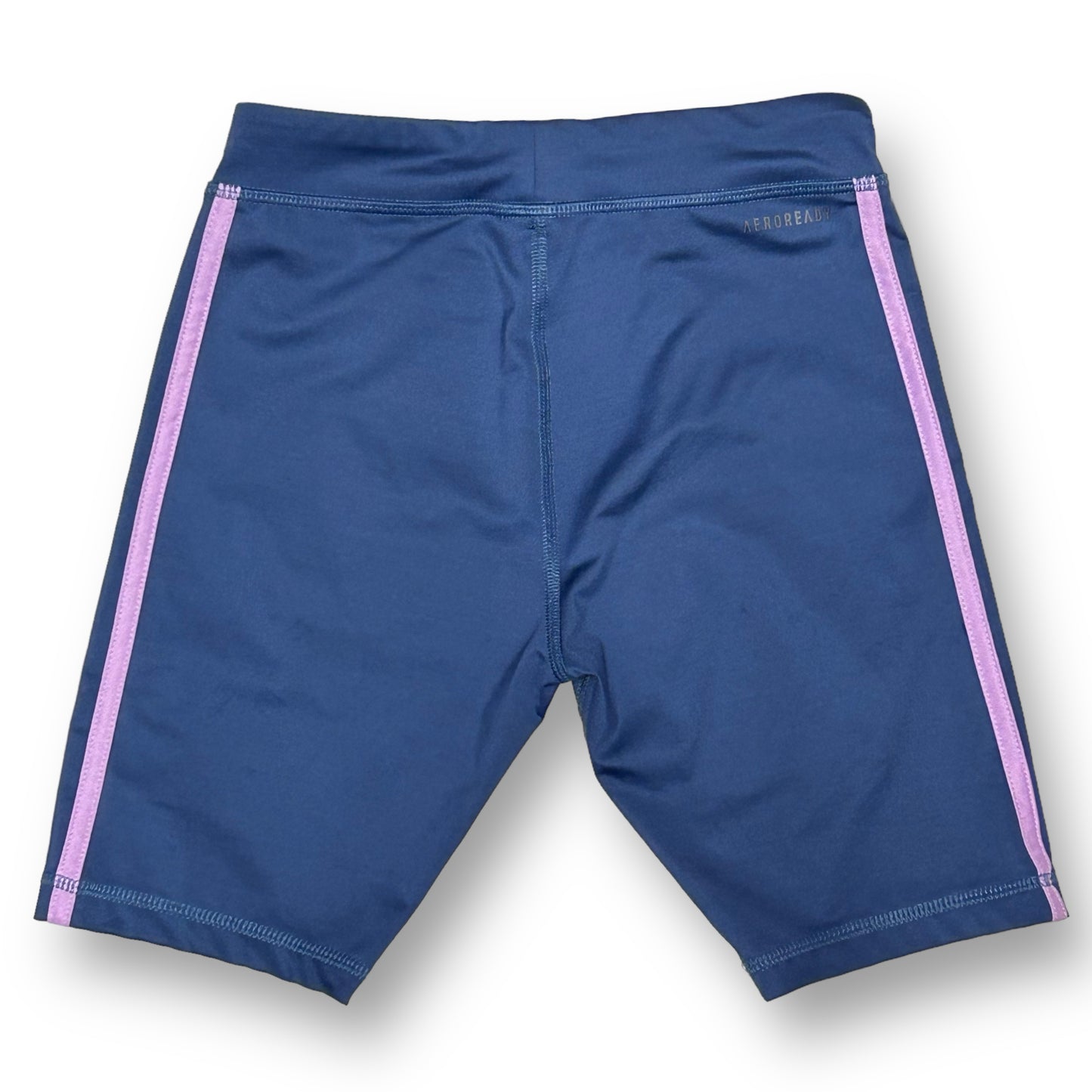 Girls Adidas Size 10/12 Blue Athletic Bike Shorts