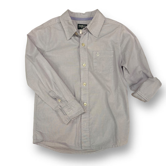 Boys OshKosh Size 8 Light Purple Button Down Dress Shirt