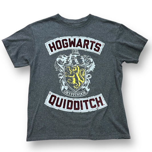 Boys Harry Potter Size 10/12 YMD Dark Gray Hogwarts Tee