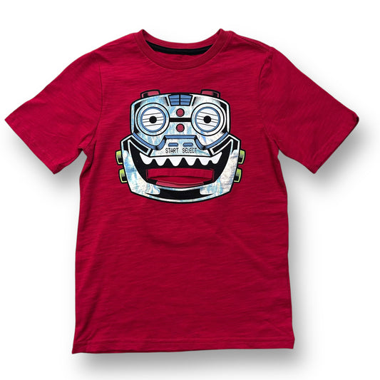 NEW! Boys Size 10 Red 3D Robot Short Sleeve T-Shirt