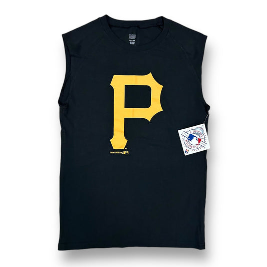 NEW! Boys MLB Size 10/12 Black Pirates Baseball Tank