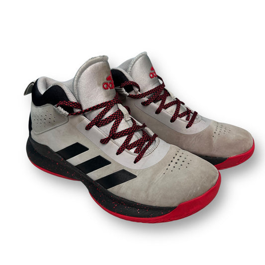 Adidas Youth Boy Size 6 Gray Athletic Basketball Shoes