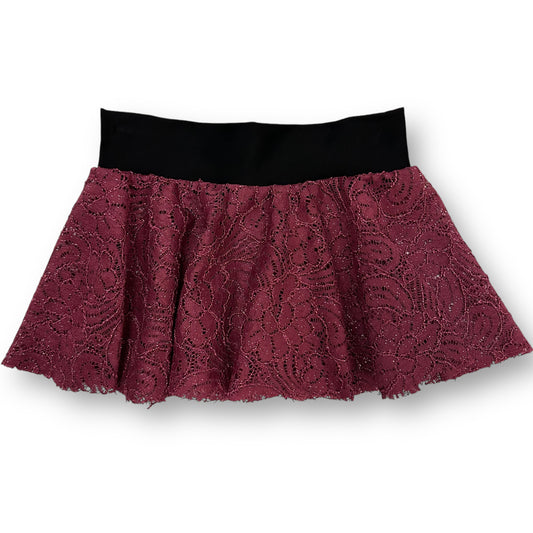 Creations By Cicci Girls Size 5/6 Elastic Band Shimmery Tulle Tutu Dance Skirt