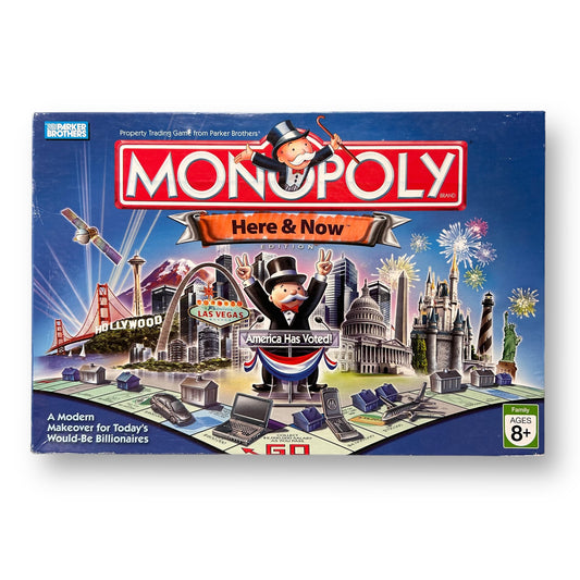 Parker Brothers Monopoly Here & Now Board Game