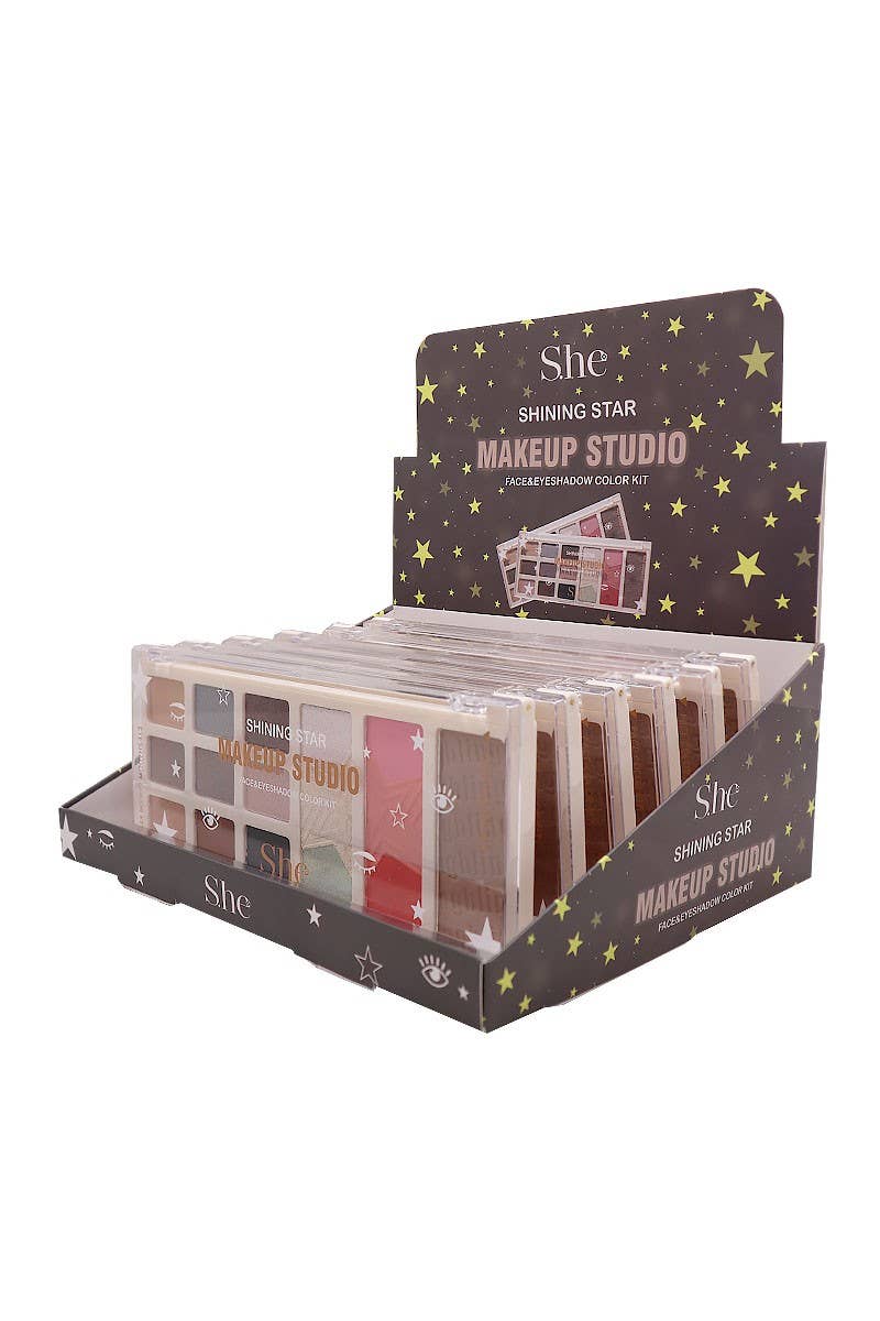 NEW! Shining Star Makeup Studio Face & Eyeshadow Color Kit