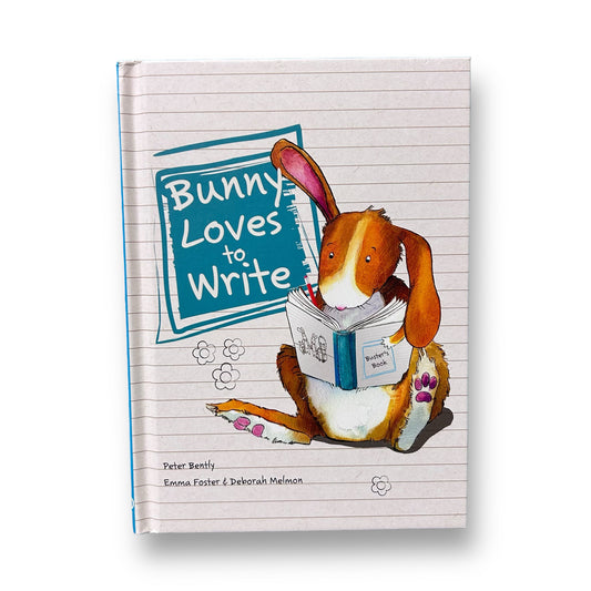 Bunny Loves to Write Hardback Book