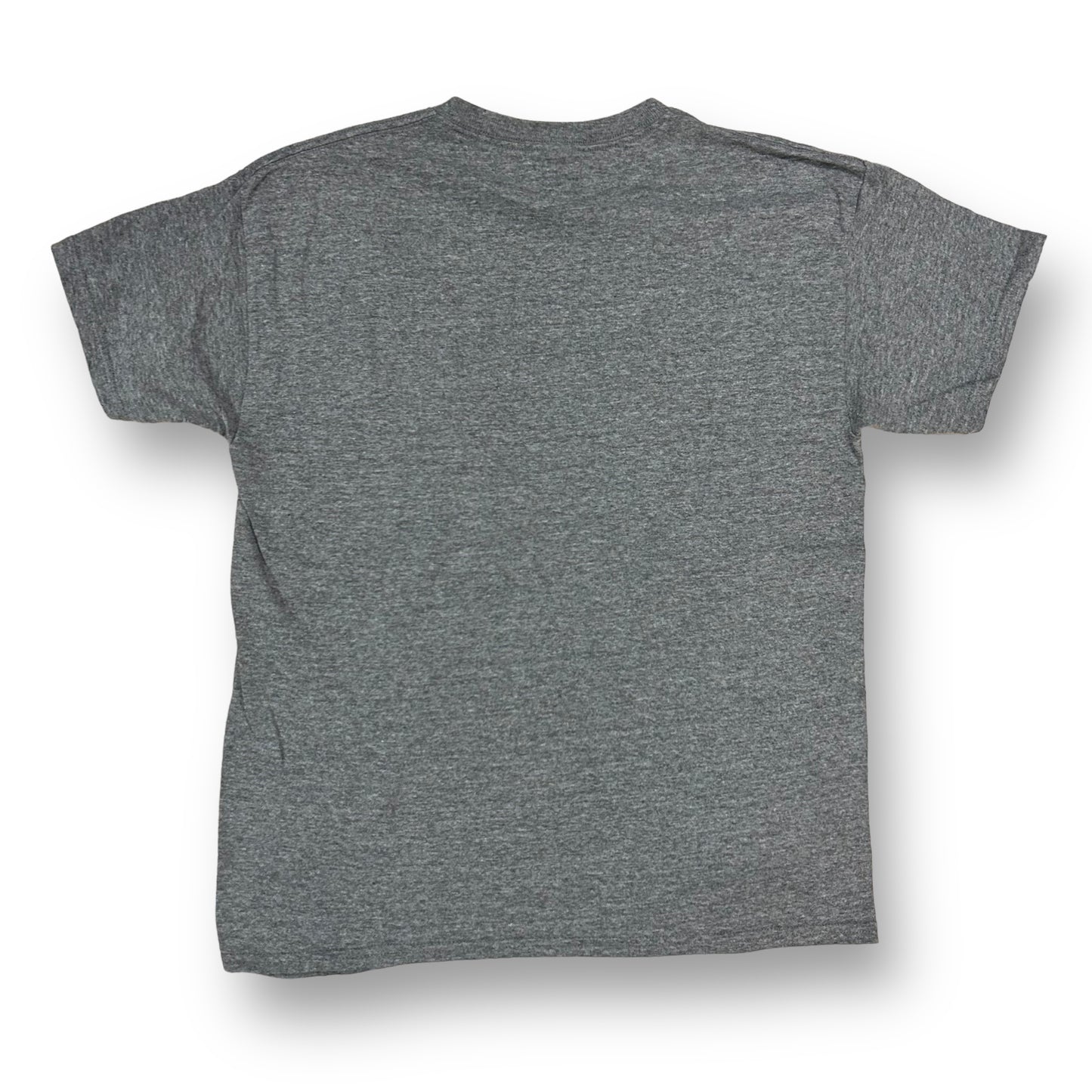 Boys Size 12/14 YLG Gray Batman Short Sleeve Shirt