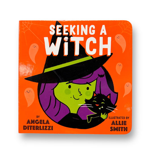 Seeking a Witch Halloween Board Book