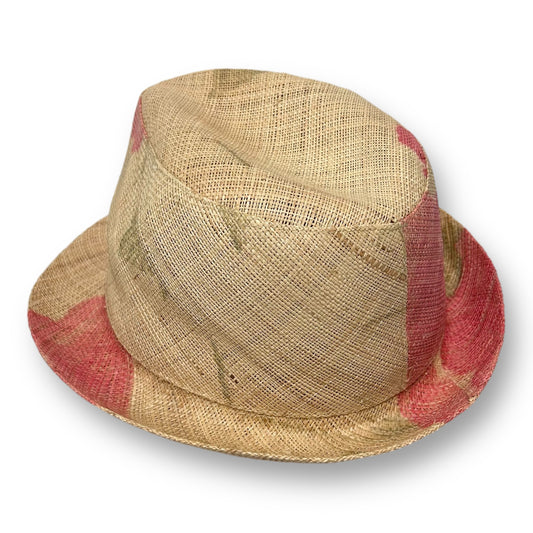 Girls D&Y Size Youth Brown Woven Beach Hat