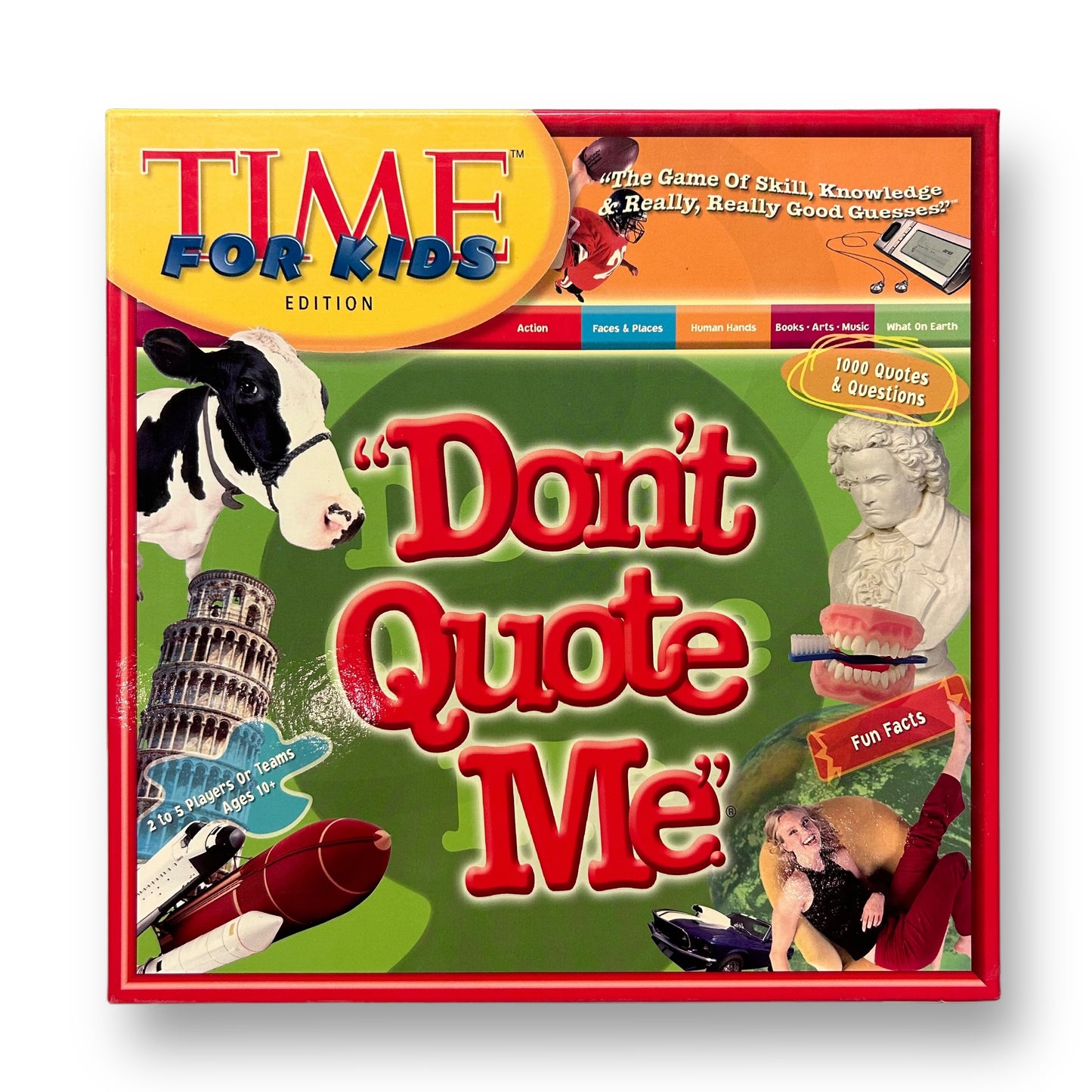 Don't Quote Me Board Game Time for Kids Edition