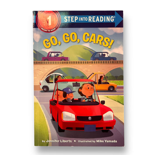 Go, Go, Cars! Step Reader Book Level 1