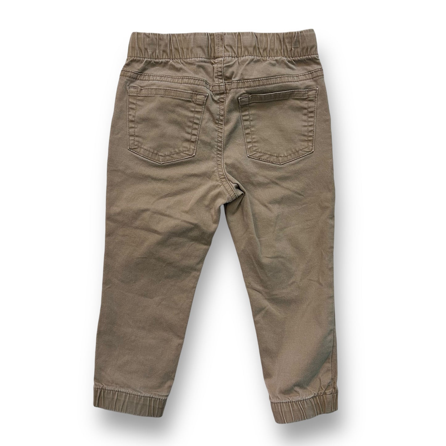 Cat & Jack Boys Size 2T Khaki Pants Drawstring Joggers