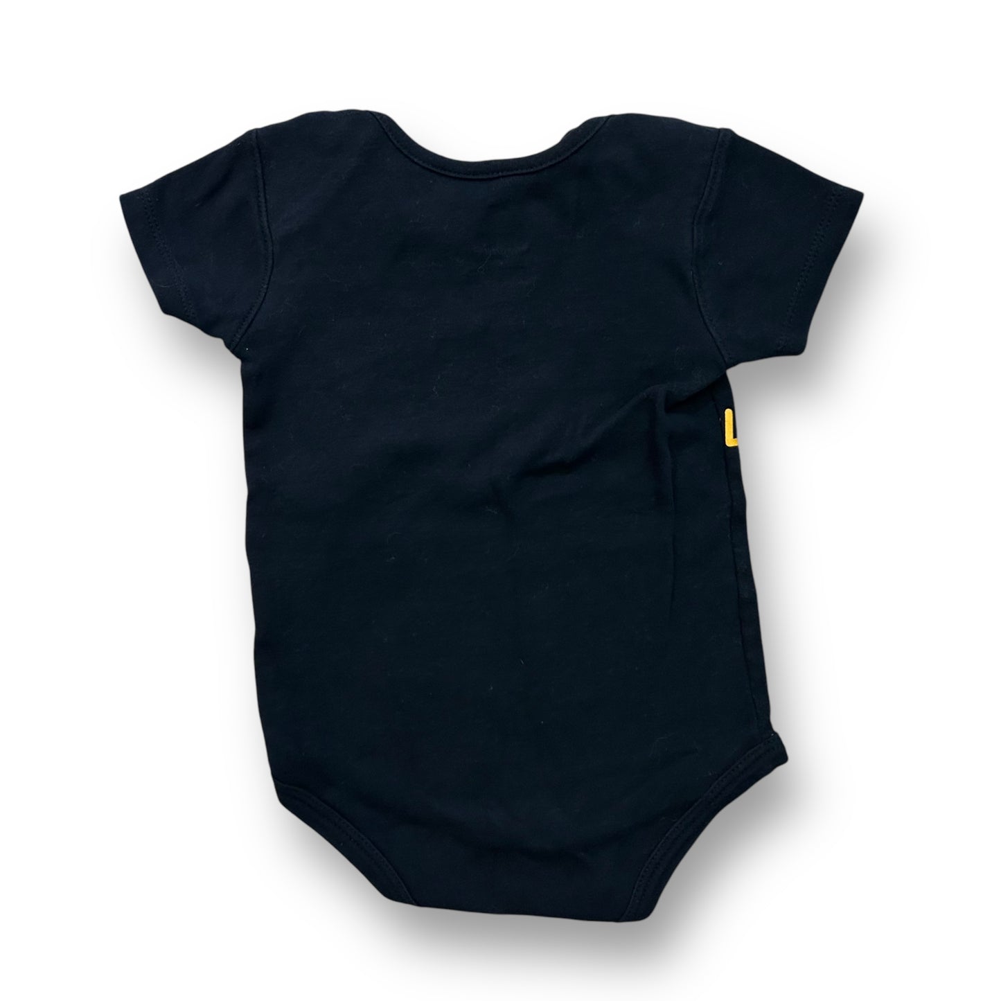 MLB Toddler Size 18 Months Black Pittsburgh Pirates Baseball Snap-Bottom Tee