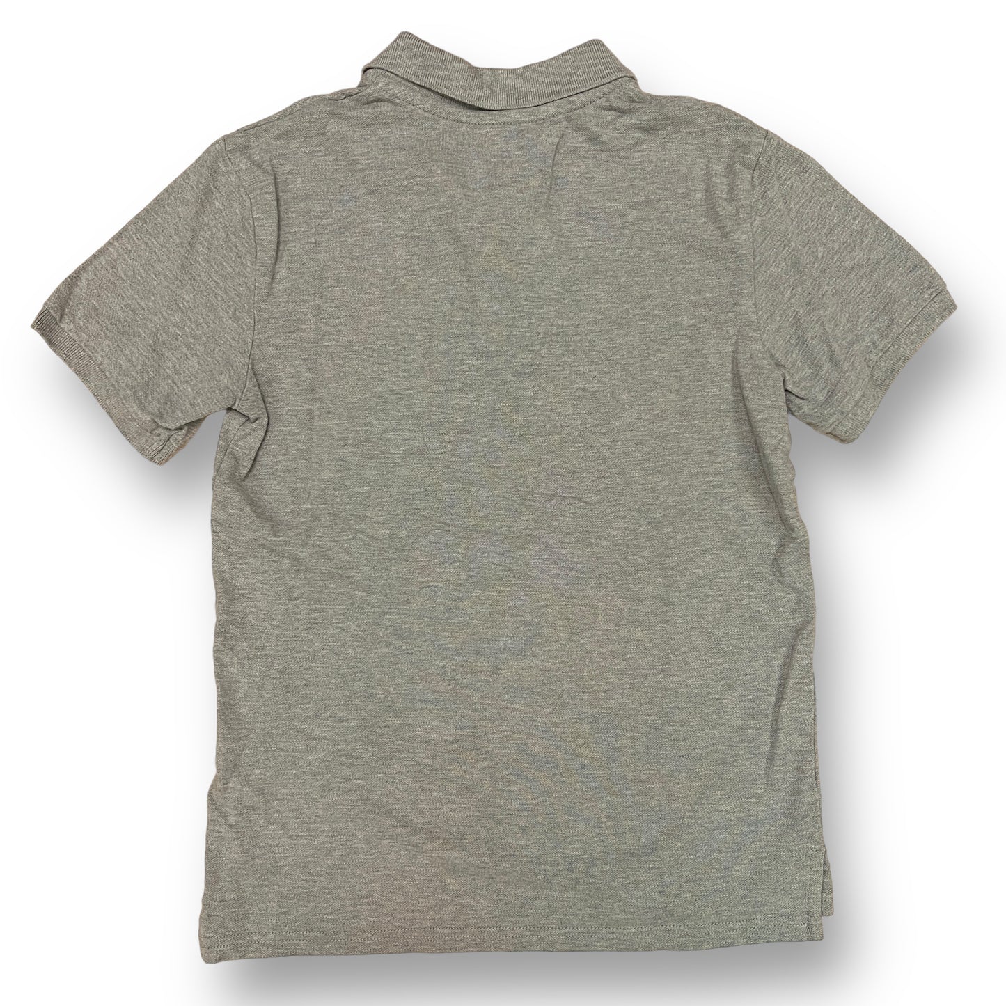 The Children's Place Boys Size 14 Youth Gray Short Sleeve Polo Shirt
