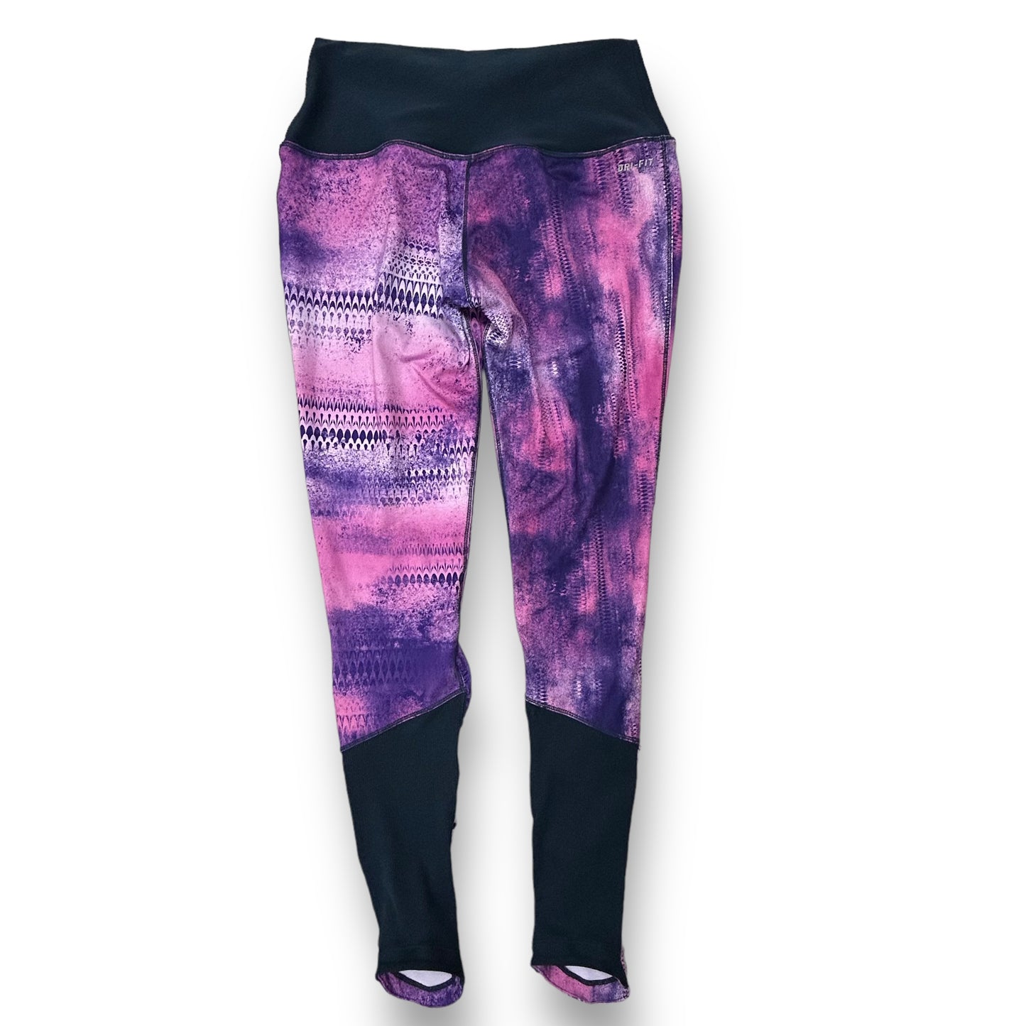 NEW! Girls Nike Size 10/12 YMD Pink & Purple Athletic Leggings