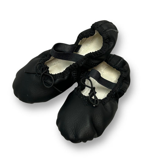 Big Girl Size 10 Black Ballet Shoes