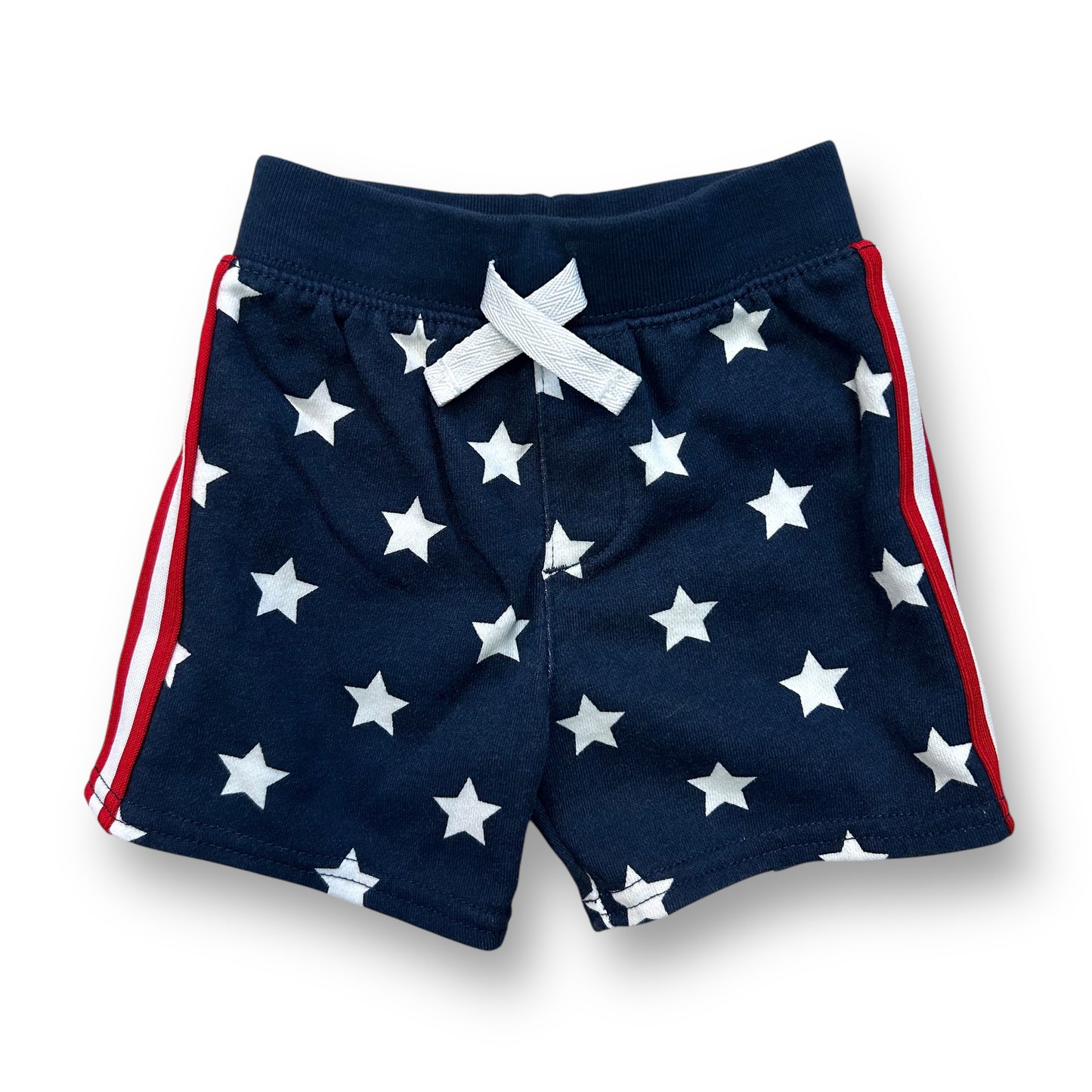 Toddler Boys Size 18 Months Navy Blue Pull-On Shorts