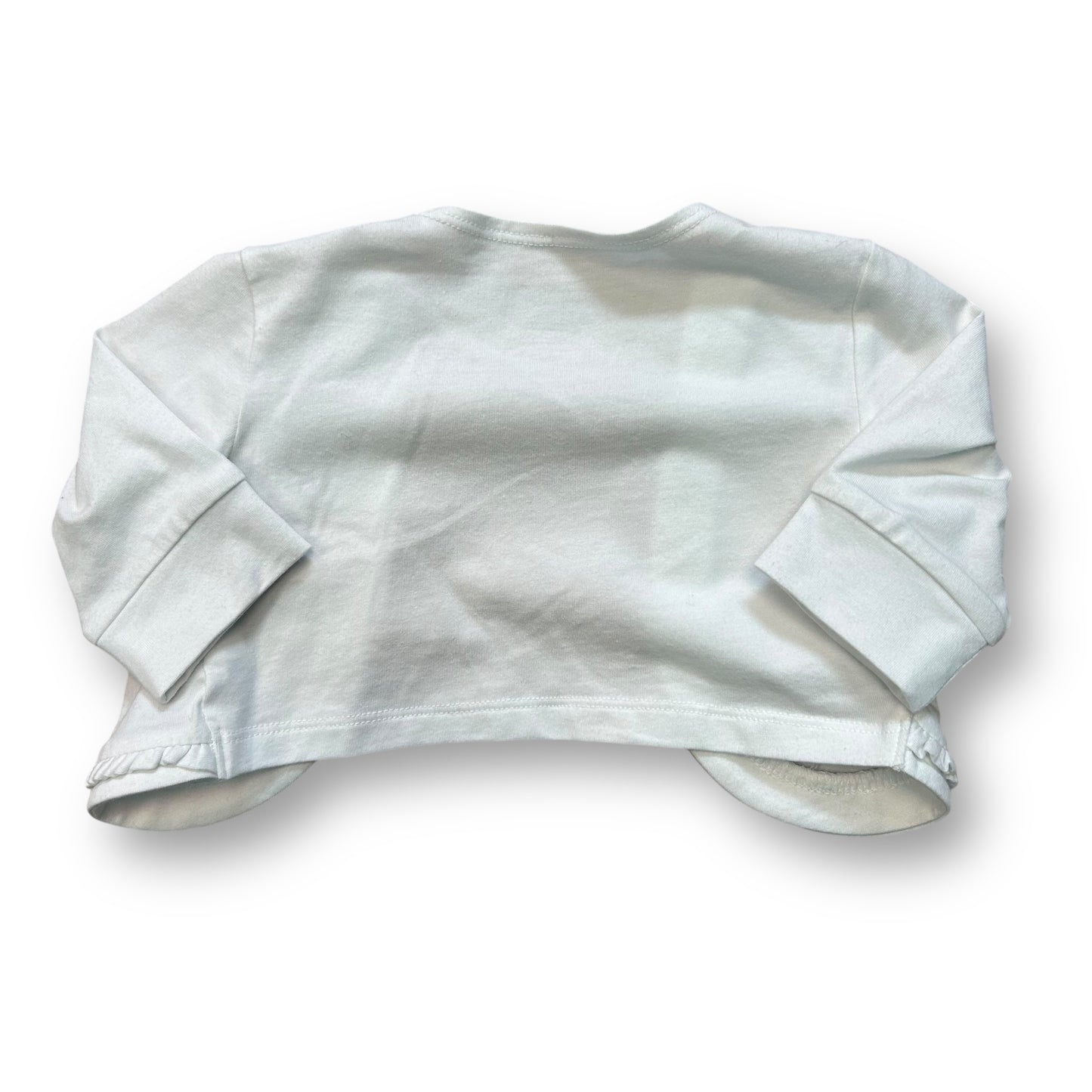 NEW! Children's Place Girls Size 18-24 Months White Sweater Cropped Cardigan