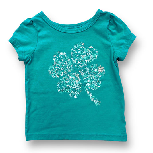 Girls Size 3T Green Shamrock St. Patrick's Day T-Shirt