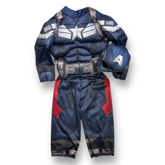 Marvel Avengers Captain America Size 2T Toddler Costume with Mask