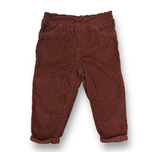 Girls Carter's Size 24 Months Brown Corduroy Pull-On Pants