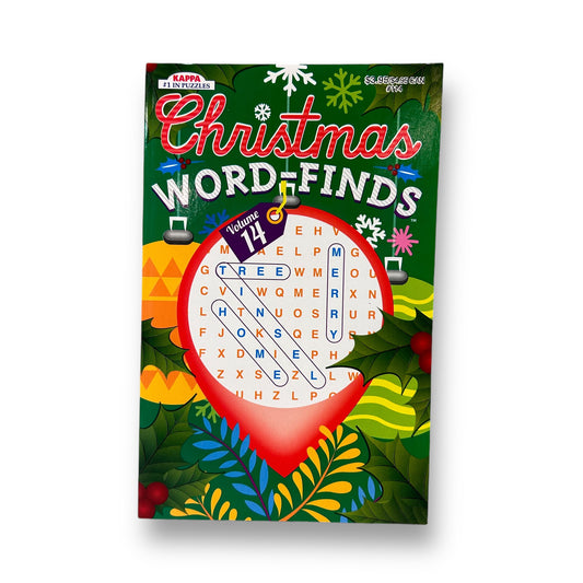 NEW! Christmas Word-Finds Puzzle Activity Book