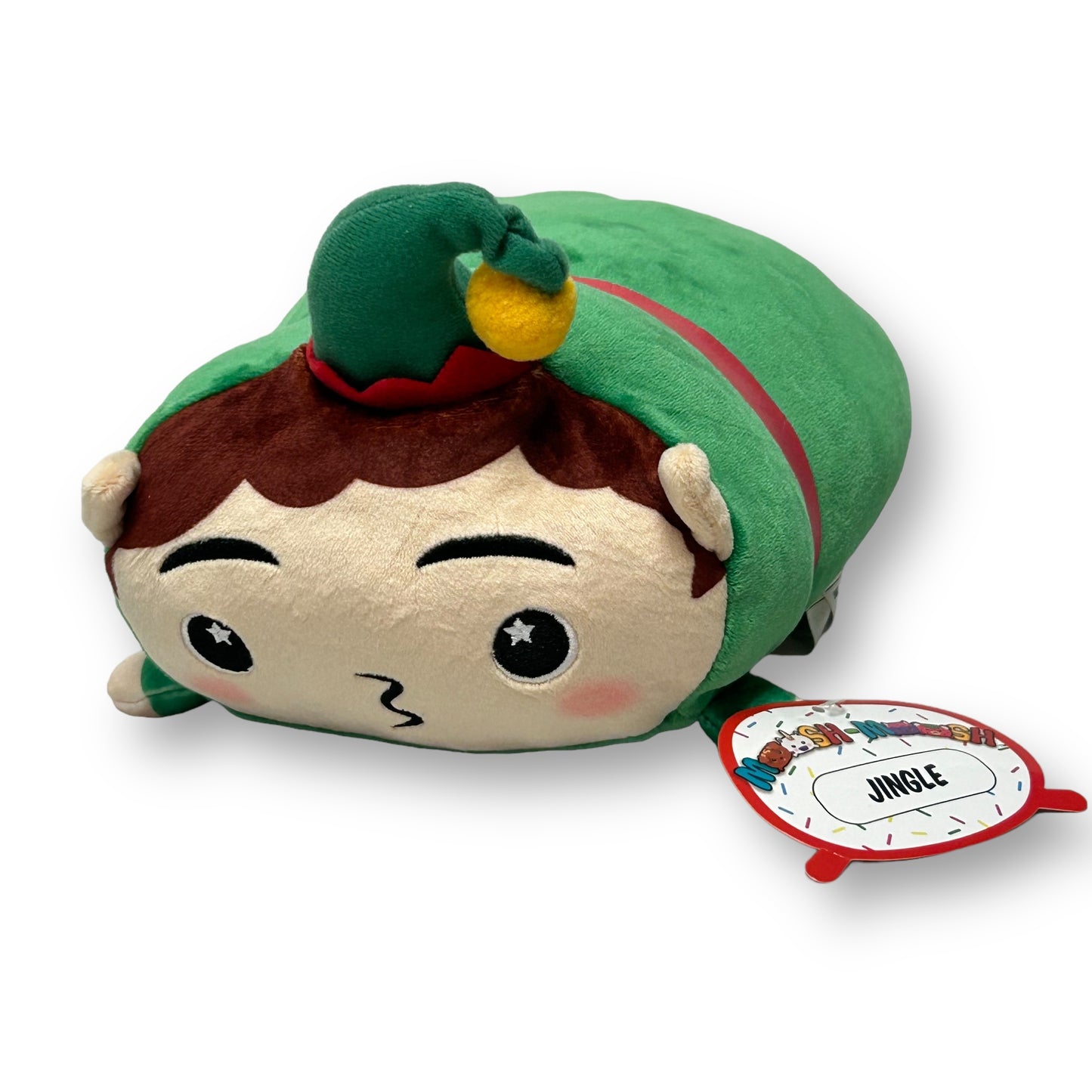 NEW! Moosh-Moosh Jingle the Elf 8" Christmas Squishy Plush Toy