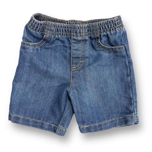 Boys Okie Dokie Size 18 Months Denim Elastic Band Pull-On Shorts