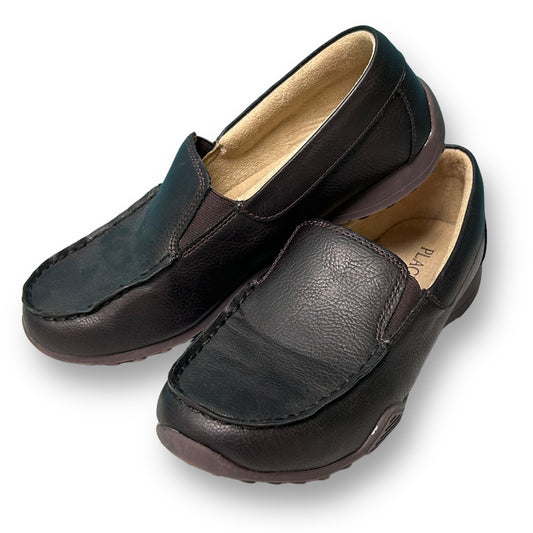 Children's Place Youth Boy Size 6 Youth Dark Brown Slip-On Dress Shoes