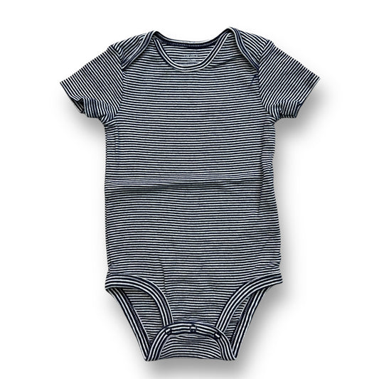 Boys Carter's Size 18 Months Navy Striped Snap Bottom Tee