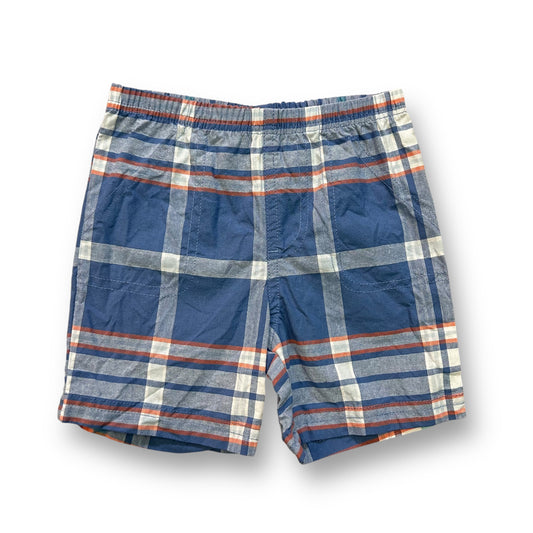 Boys Carter's Size 18 Month Blue Plaid Comfy Shorts