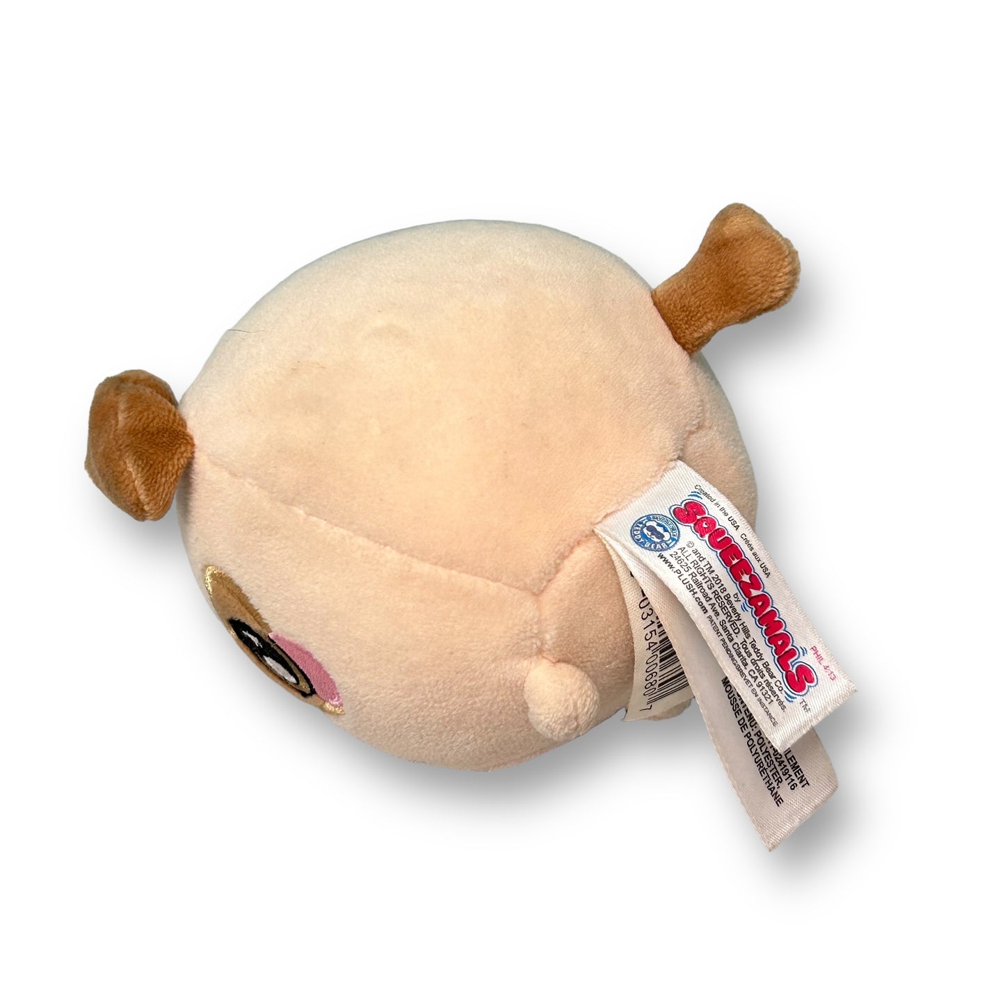 Squeezamals Dasie Dog 3.5" Squishy Plush Puppy Toy Stuffed Doll