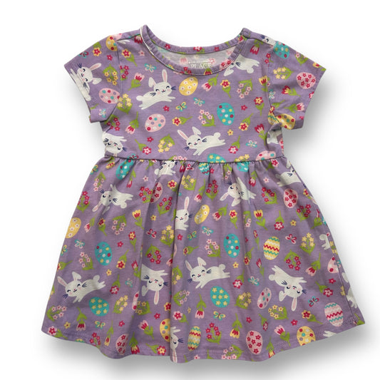 Girls Children's Place Size 2T Light Purple Easter Bunny Twirl Dress