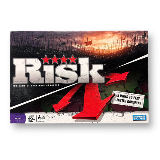 Parker Brothers Risk Board Game of Strategic Conquest