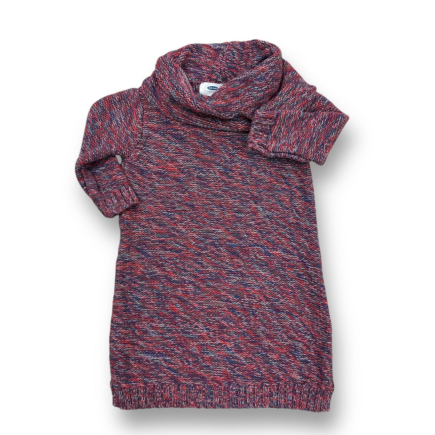 Old Navy Girls Size 4T Comfy Knit Cowl Neck Sweater Dress