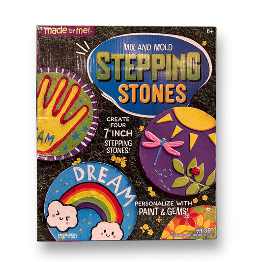 NEW! Made By Me Mix and Mold Stepping Stones Craft Kit