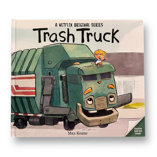 Netflix Original Trash Truck Hardback Book