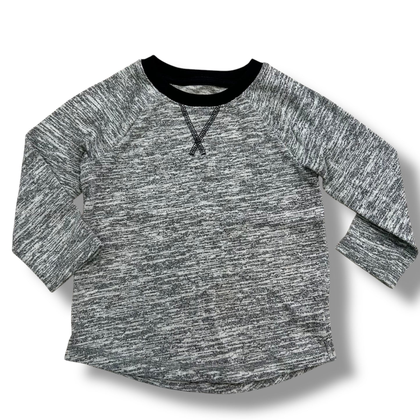 Cat & Jack Boys Size 2T Heather Gray Long Sleeve Shirt