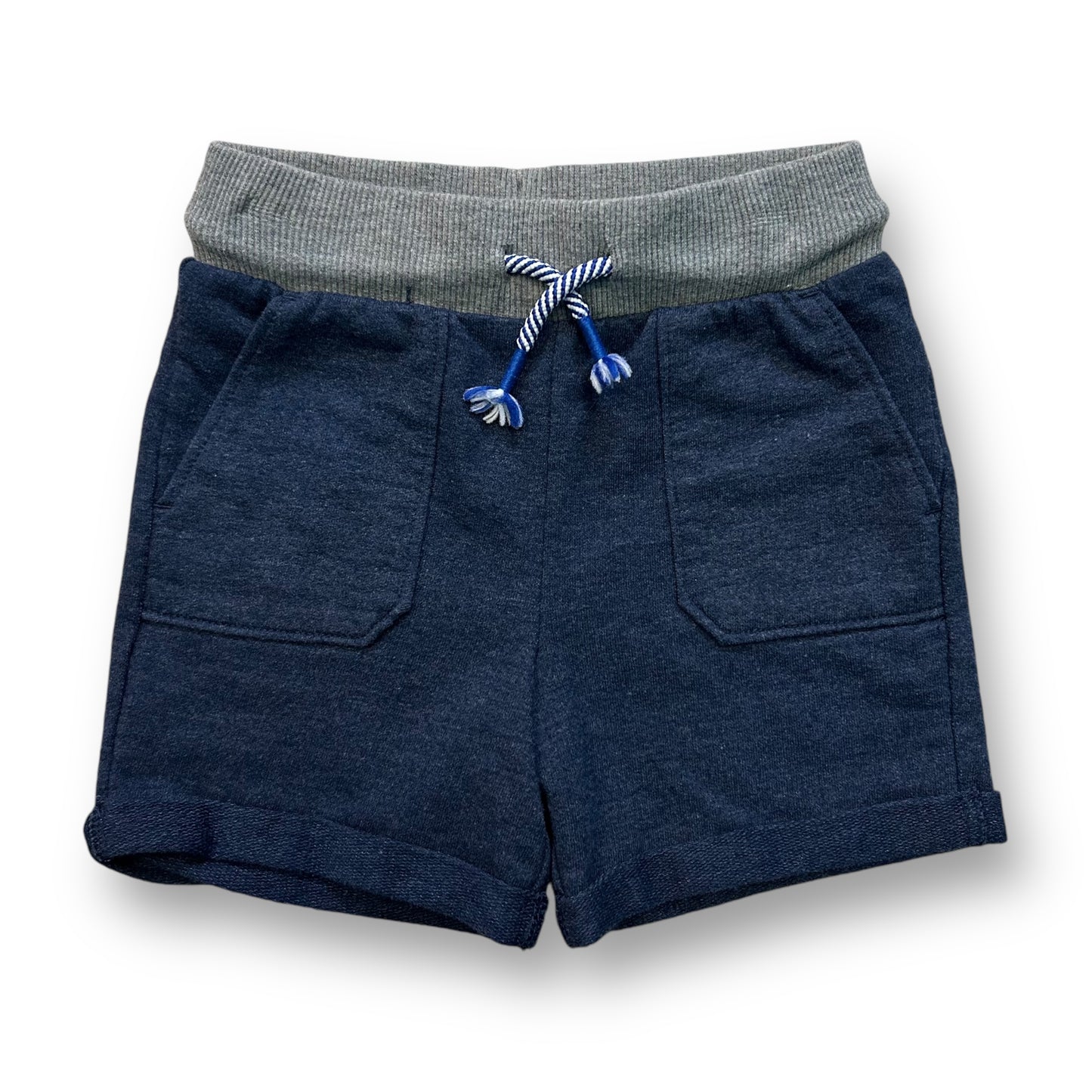Cat & Jack Boys Size 18 Months Navy Blue Elastic Waist Drawstring Shorts